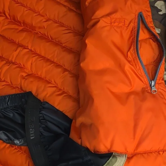 Mens L.L. Bean Camouflage Winter Jacket L reg - Picture 11 of 13